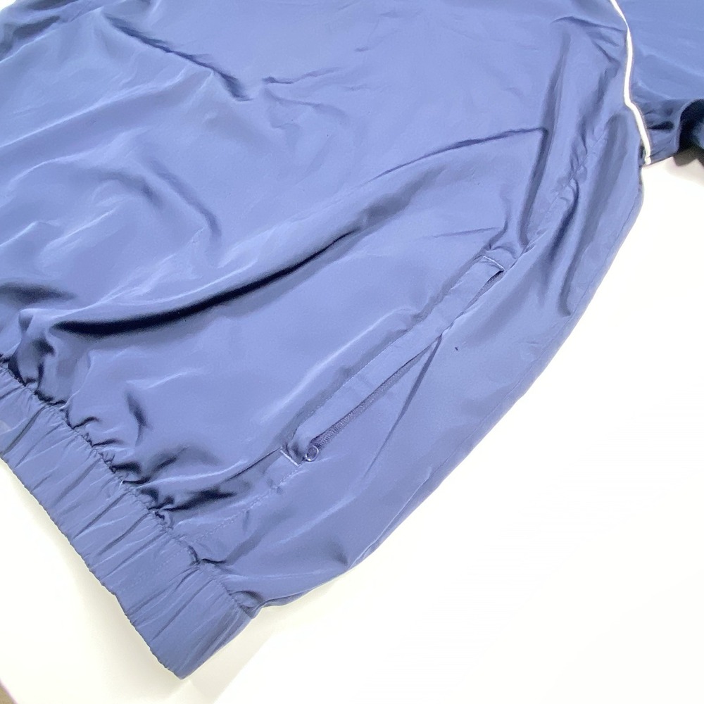 FootJoy Golf Shirt Mens XL Navy V Neck Short Sleeve Cover Up Windbreaker - Picture 4 of 9